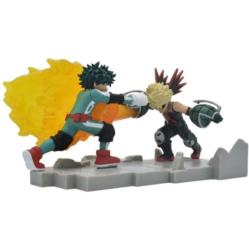 My Hero Academia Mega Craftable - Izuku Midoriya VS Katsuki Bakugo Over 20 Piece